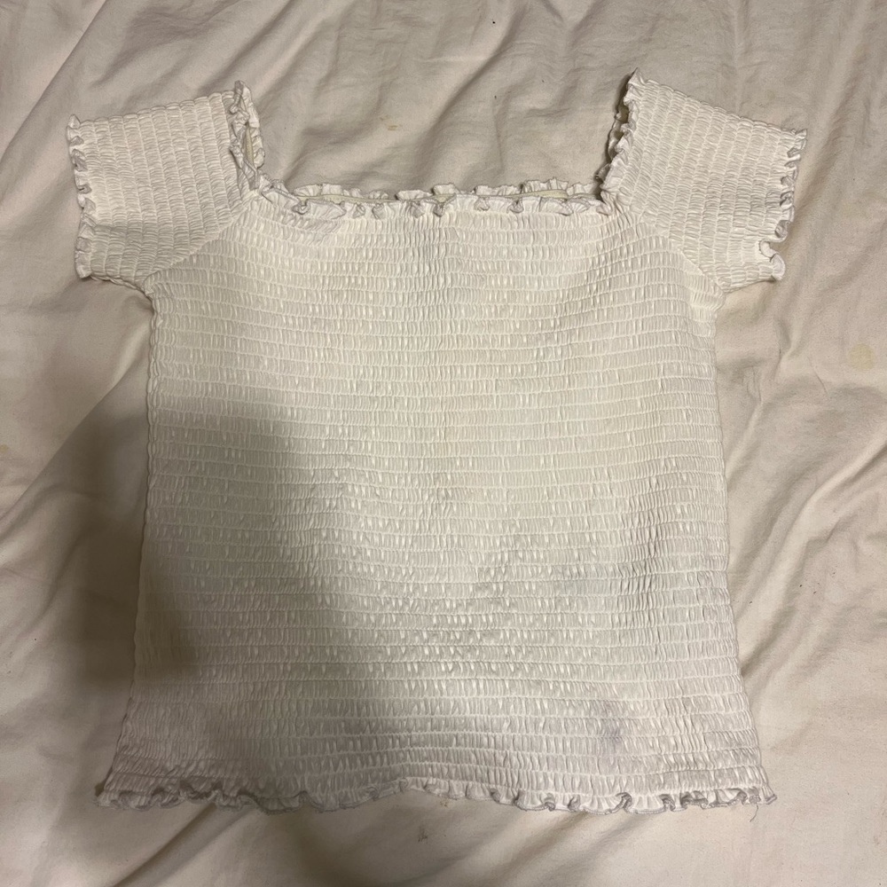 Hollister smocked tank